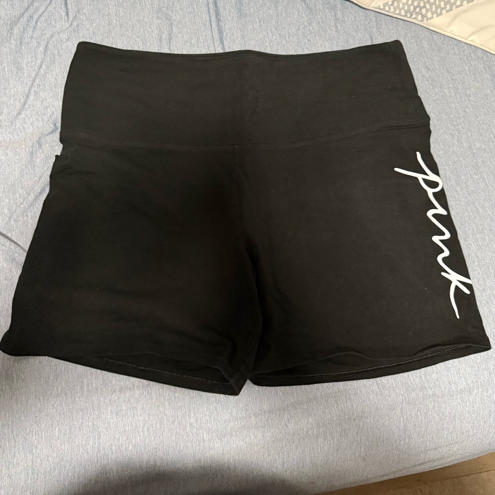 PINK biker shorts